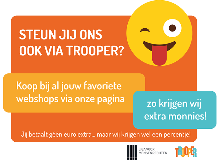 Steun jij ons ook via Trooper?